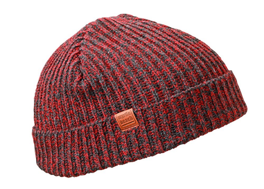 URBAN BEANIE RØD STRIKHUER BCAPS HEADWEAR